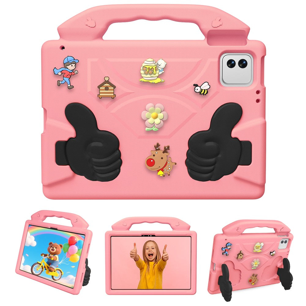 EVA Case for Xiaomi Pad 8 Pro / Pad 8 / Pad 7 Pro / Pad 7 / Poco Pad X1 Cartoon Thumb Kickstand Shockproof Tablet Cover