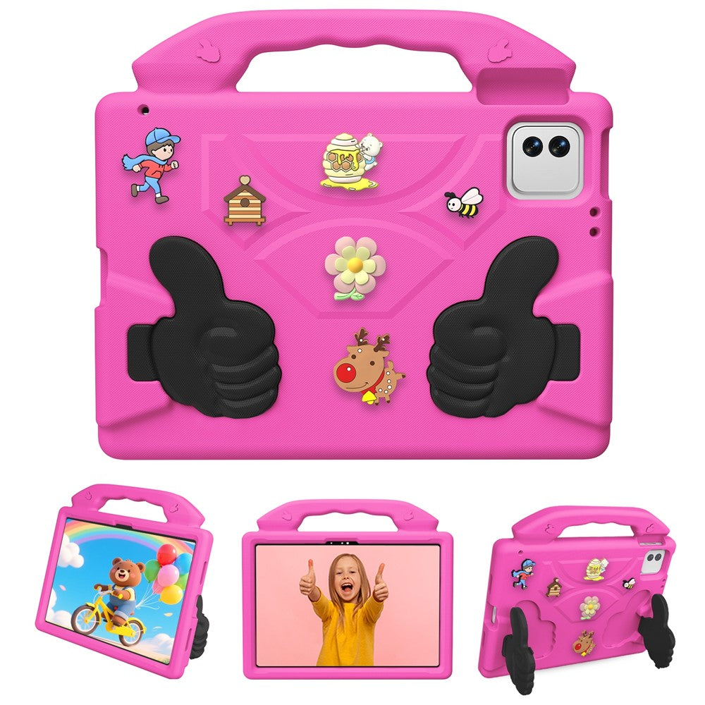 EVA Case for Xiaomi Pad 8 Pro / Pad 8 / Pad 7 Pro / Pad 7 / Poco Pad X1 Cartoon Thumb Kickstand Shockproof Tablet Cover