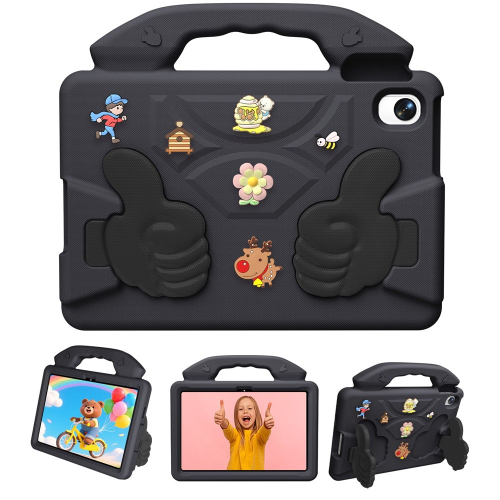 EVA Case for Xiaomi Redmi Pad 2 SE / Redmi Pad 2 9.7 / Poco Pad C1 Cartoon Thumb Kickstand Shockproof Tablet Cover