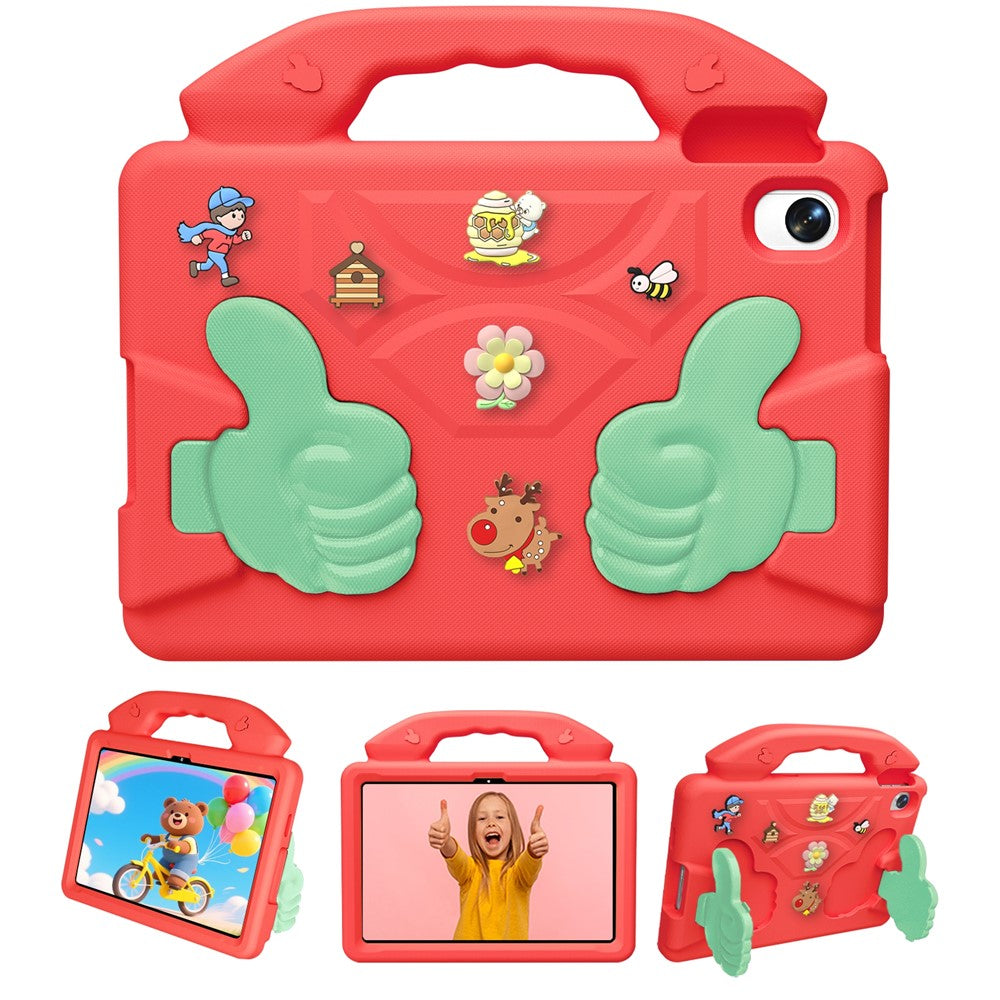 EVA Case for Xiaomi Redmi Pad 2 SE / Redmi Pad 2 9.7 / Poco Pad C1 Cartoon Thumb Kickstand Shockproof Tablet Cover