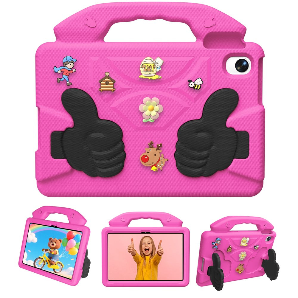 EVA Case for Xiaomi Redmi Pad 2 SE / Redmi Pad 2 9.7 / Poco Pad C1 Cartoon Thumb Kickstand Shockproof Tablet Cover