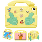 EVA Case for Xiaomi Redmi Pad 2 SE / Redmi Pad 2 9.7 / Poco Pad C1 Cartoon Thumb Kickstand Shockproof Tablet Cover