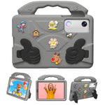 Lenovo Legion Y700 (Gen 5) / Legion Y700 Gen 4 EVA-cover med tegneseriemotiv, tommelfingerstøtte og stødsikker tabletbeskyttelse