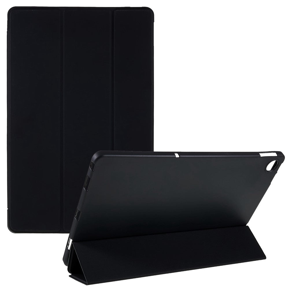 For Lenovo Tab M10 Plus (3rd Gen) / Xiaoxin Pad 2022 10.6 inch Folio Flip Full Protection Leather Tablet Case Inner Honeycomb Design Anti-scratch Cover with Tri-fold Stand