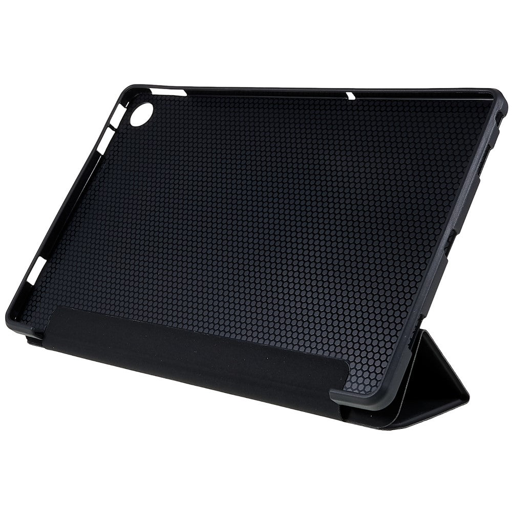 For Lenovo Tab M10 Plus (3rd Gen) / Xiaoxin Pad 2022 10.6 inch Folio Flip Full Protection Leather Tablet Case Inner Honeycomb Design Anti-scratch Cover with Tri-fold Stand