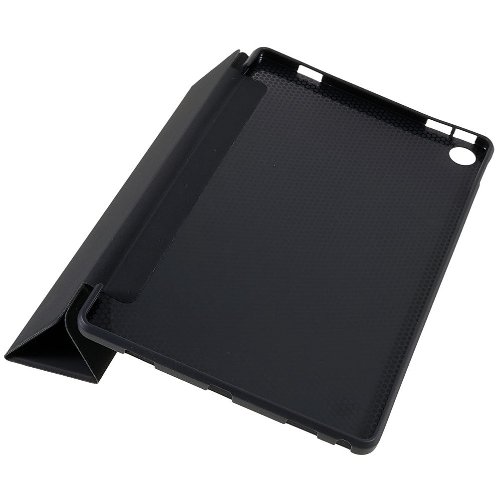 For Lenovo Tab M10 Plus (3rd Gen) / Xiaoxin Pad 2022 10.6 inch Folio Flip Full Protection Leather Tablet Case Inner Honeycomb Design Anti-scratch Cover with Tri-fold Stand