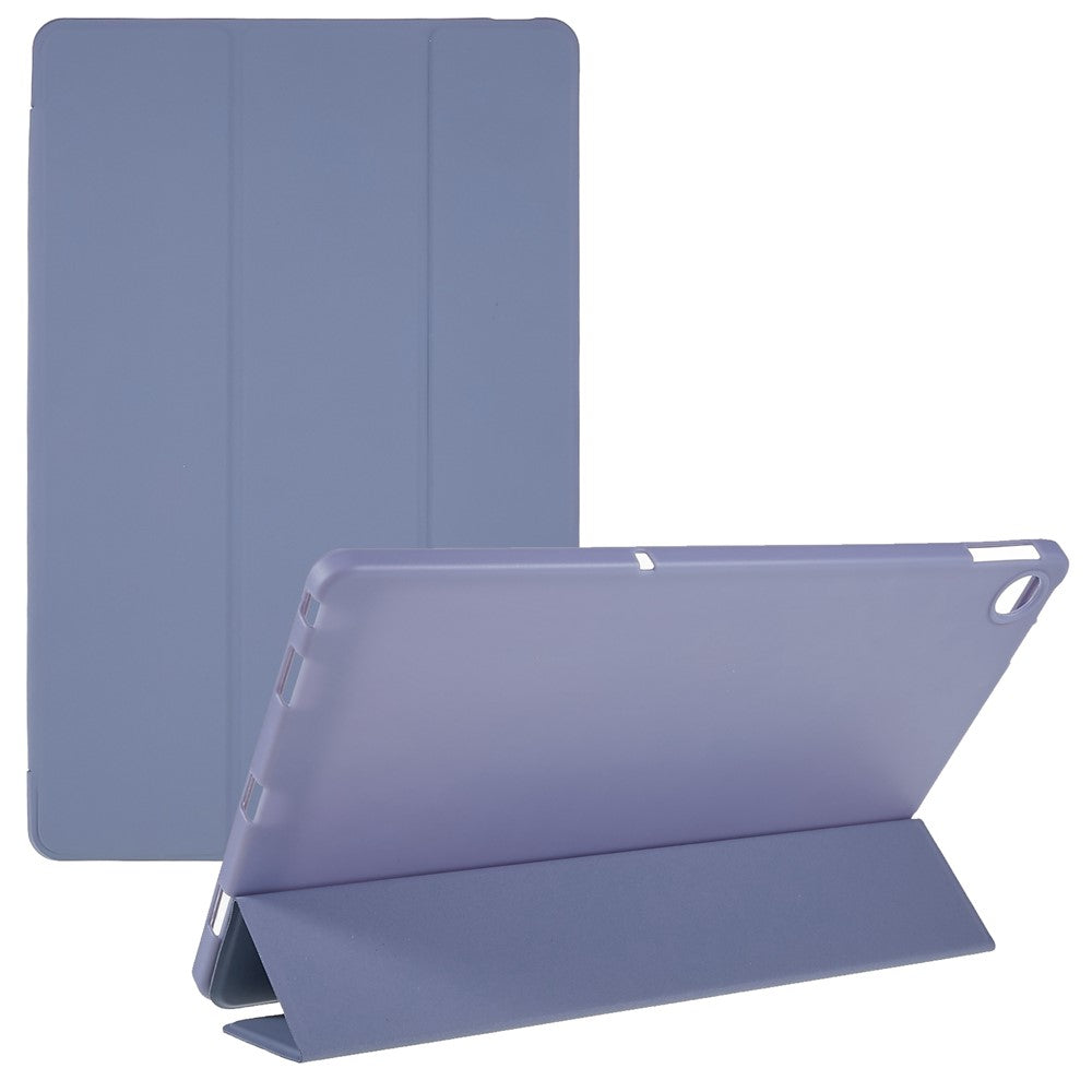 For Lenovo Tab M10 Plus (3rd Gen) / Xiaoxin Pad 2022 10.6 inch Folio Flip Full Protection Leather Tablet Case Inner Honeycomb Design Anti-scratch Cover with Tri-fold Stand