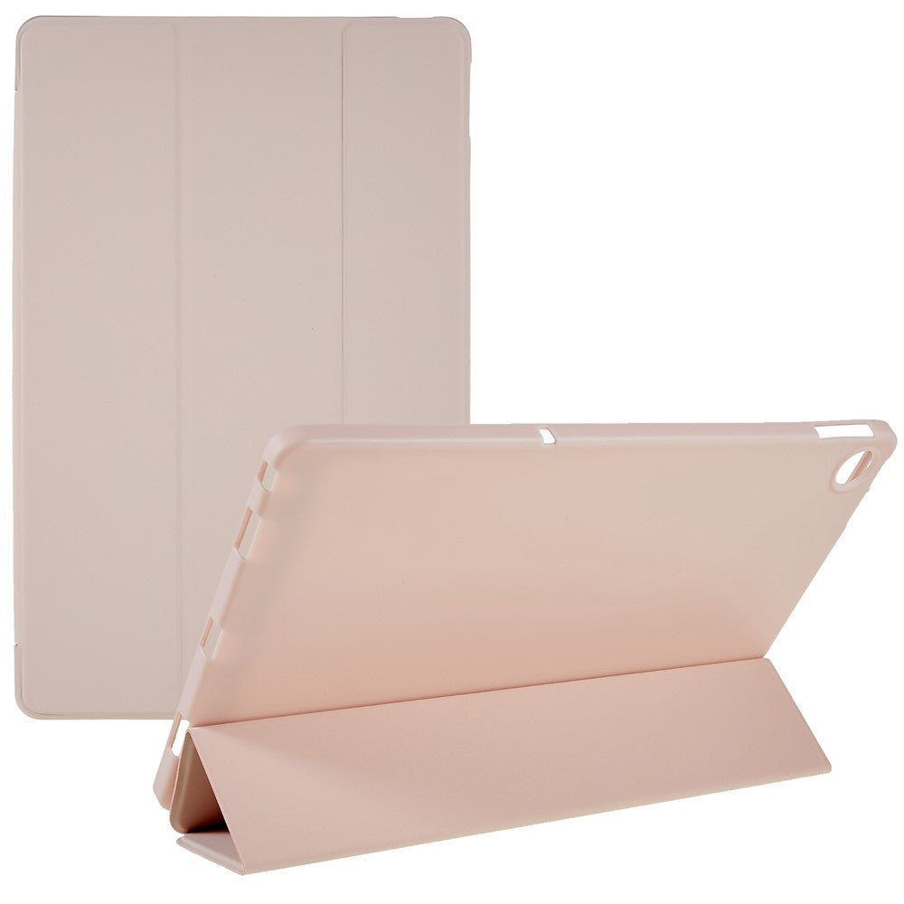For Lenovo Tab M10 Plus (3rd Gen) / Xiaoxin Pad 2022 10.6 inch Folio Flip Full Protection Leather Tablet Case Inner Honeycomb Design Anti-scratch Cover with Tri-fold Stand