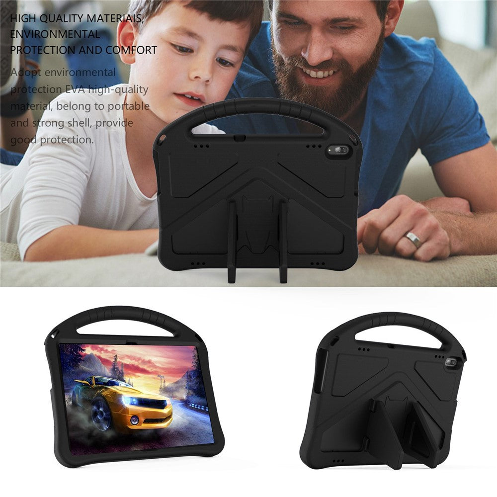 For Lenovo Tab M10 TB-X605F / X505F Case EVA Tablet Cover with Ergonomic Handle and Foldable Kickstand