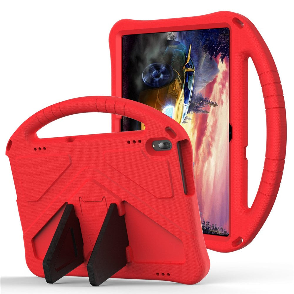 For Lenovo Tab M10 TB-X605F / X505F Case EVA Tablet Cover with Ergonomic Handle and Foldable Kickstand