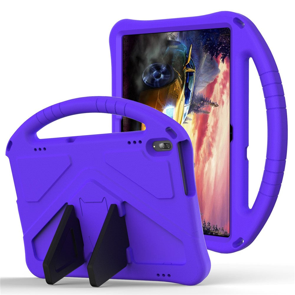 For Lenovo Tab M10 TB-X605F / X505F Case EVA Tablet Cover with Ergonomic Handle and Foldable Kickstand