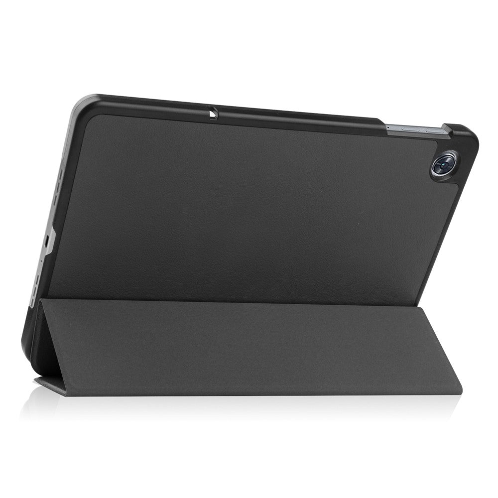 Shockproof Case for Oppo Pad Air PU Leather+PC Protective Case Auto Wake / Sleep Tablet Cover with Trifold Stand