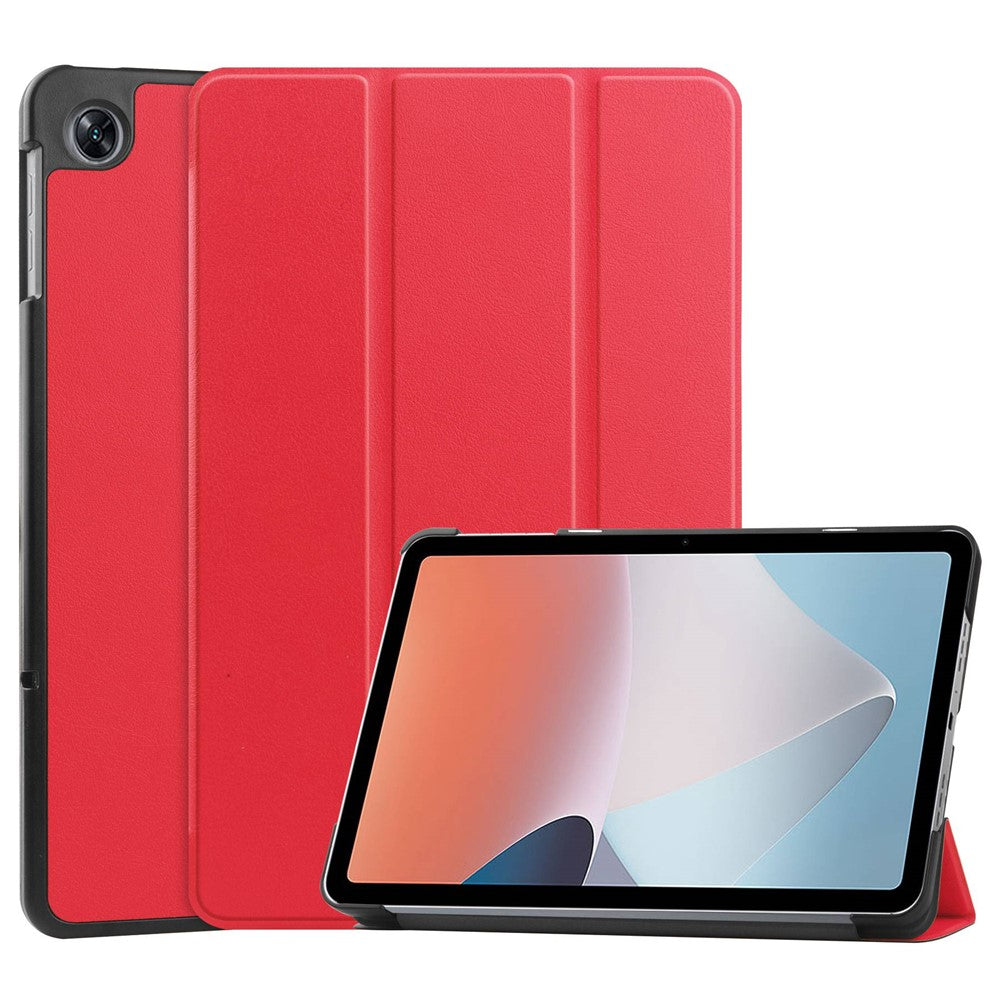 Stødsikkert cover til Oppo Pad Air PU-læder + PC beskyttelsescover Auto Wake/Sleep tabletcover med trefoldigt stativ