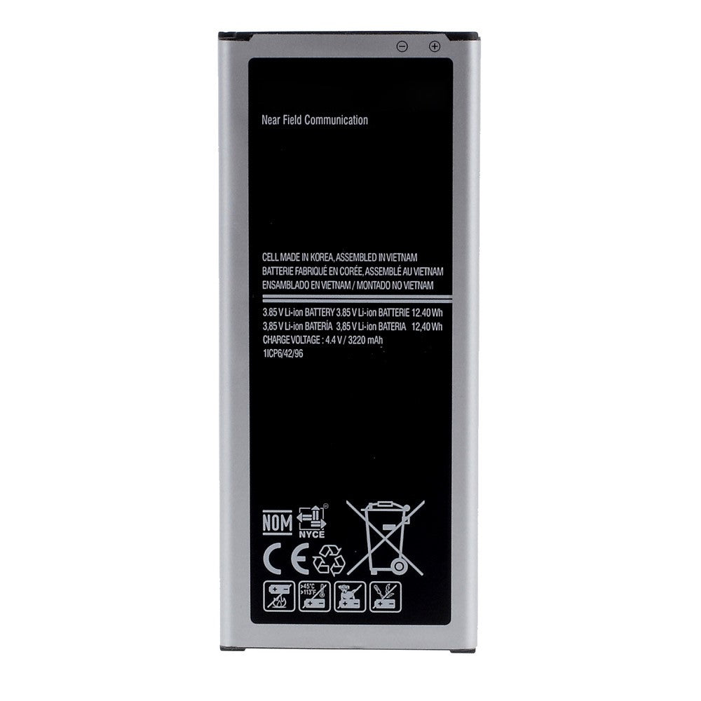 For Samsung Galaxy Note 4 3.85V 3220mAh Rechargeable Li-ion Battery (Encode: EB-BN910BBE / EB-BN910BBU / BBK / BBC) (without Logo)