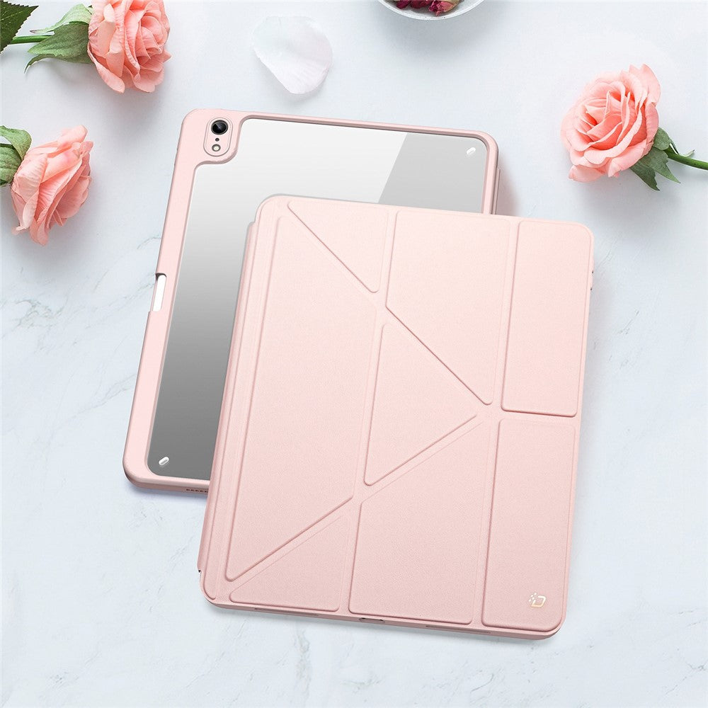 DUX DUCIS til iPad (2025) / 10.9 (2022) Magi Tablet Cover Aftageligt lædercover med V-foldestativ