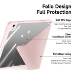 DUX DUCIS til iPad (2025) / 10.9 (2022) Magi Tablet Cover Aftageligt lædercover med V-foldestativ