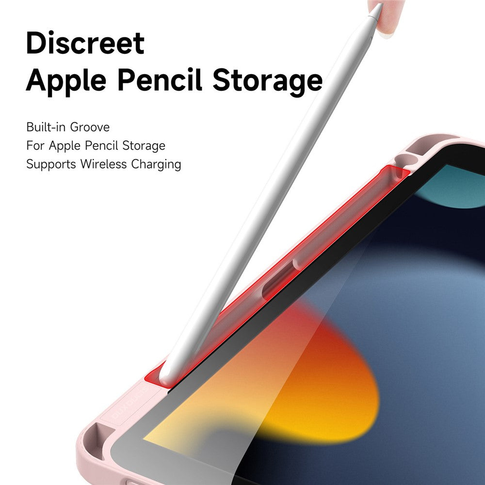 DUX DUCIS til iPad (2025) / 10.9 (2022) Magi Tablet Cover Aftageligt lædercover med V-foldestativ