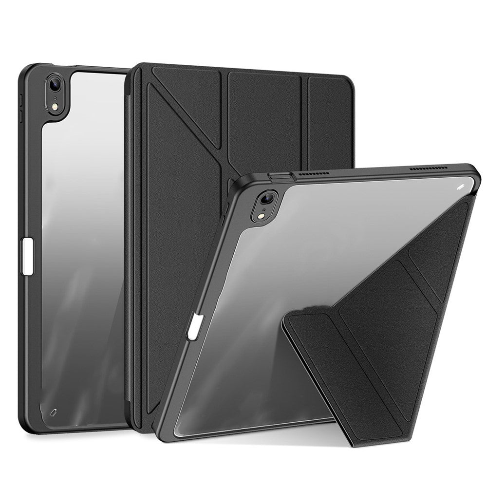 DUX DUCIS til iPad (2025) / 10.9 (2022) Magi Tablet Cover Aftageligt lædercover med V-foldestativ