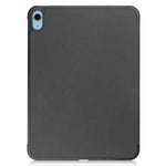 For iPad (2025) / 10.9 (2022) PU Leather Tablet Case Anti-drop Tri-Fold Stand Slim Protective Cover