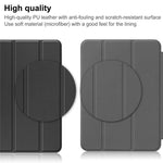 For iPad (2025) / 10.9 (2022) PU Leather Tablet Case Anti-drop Tri-Fold Stand Slim Protective Cover