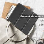 For iPad (2025) / 10.9 (2022) PU Leather Tablet Case Anti-drop Tri-Fold Stand Slim Protective Cover