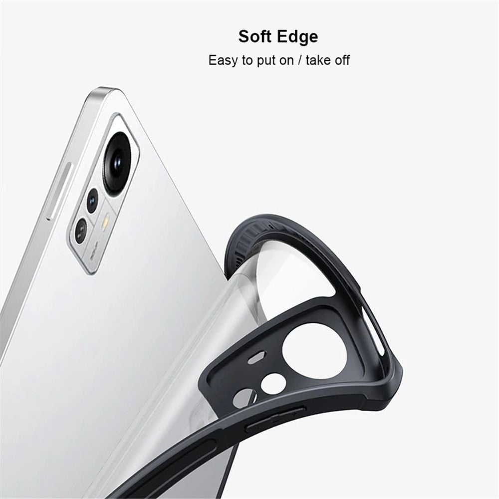 XUNDD Anti-Drop Case for Xiaomi Pad 5 Pro 12.4 (2022) Shockproof Cover TPU Acrylic Transparent Tablet Case
