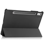 Lenovo Tab P11 Pro Gen 2 Trippelvikbart stativ i PU-läder Surfplattaskal med automatisk väcknings-/vilolägefunktion, fallsäkert fodral