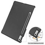 Lenovo Tab P11 Pro Gen 2 Trippelvikbart stativ i PU-läder Surfplattaskal med automatisk väcknings-/vilolägefunktion, fallsäkert fodral