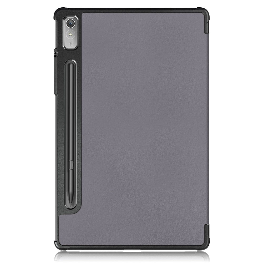 For Lenovo Tab P11 Pro Gen 2 Drop-proof Tablet Cover Auto Wake and Sleep PU Leather Tri-fold Stand Tablet Case