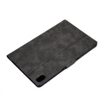 Fodral med fallskydd för Lenovo Legion Y700 TB-9707F surfplatta, PU-läder, fällbart fodral, välskyddande stativ med korthållare