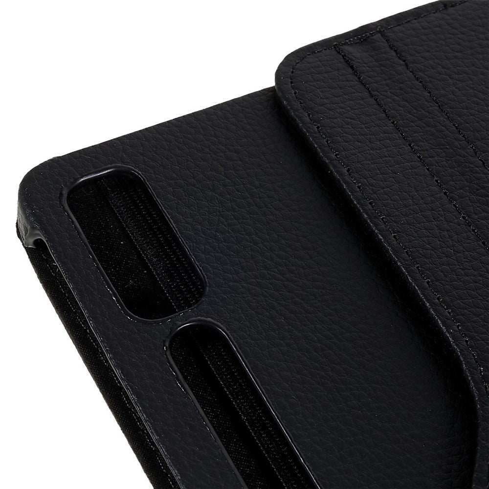 Stötsäkert fodral till Lenovo Tab P11 Pro Gen 2, 360 graders roterande stativ surfplattaskydd i PU-läder + PC-fodral