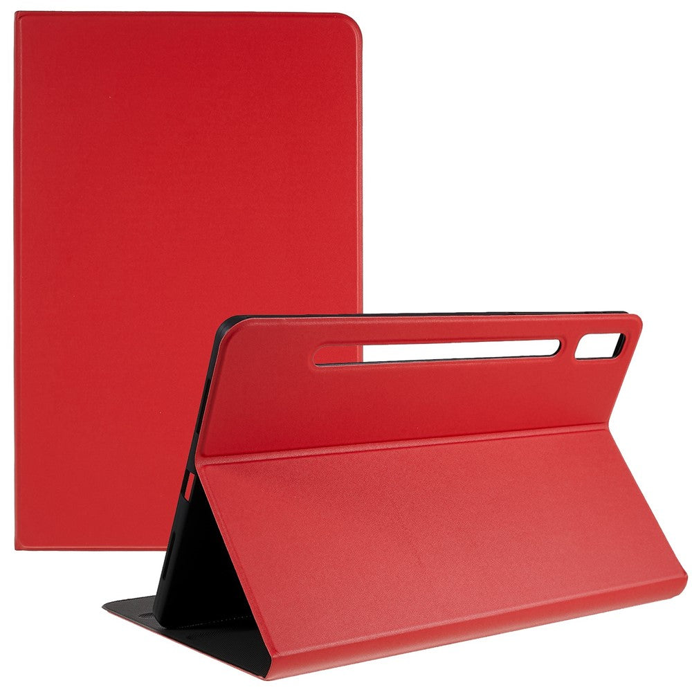 PU Leather Drop-proof Case for Lenovo Pad Pro 2022 11", Adjustable Stand Anti-Scratch Tablet Protective Cover