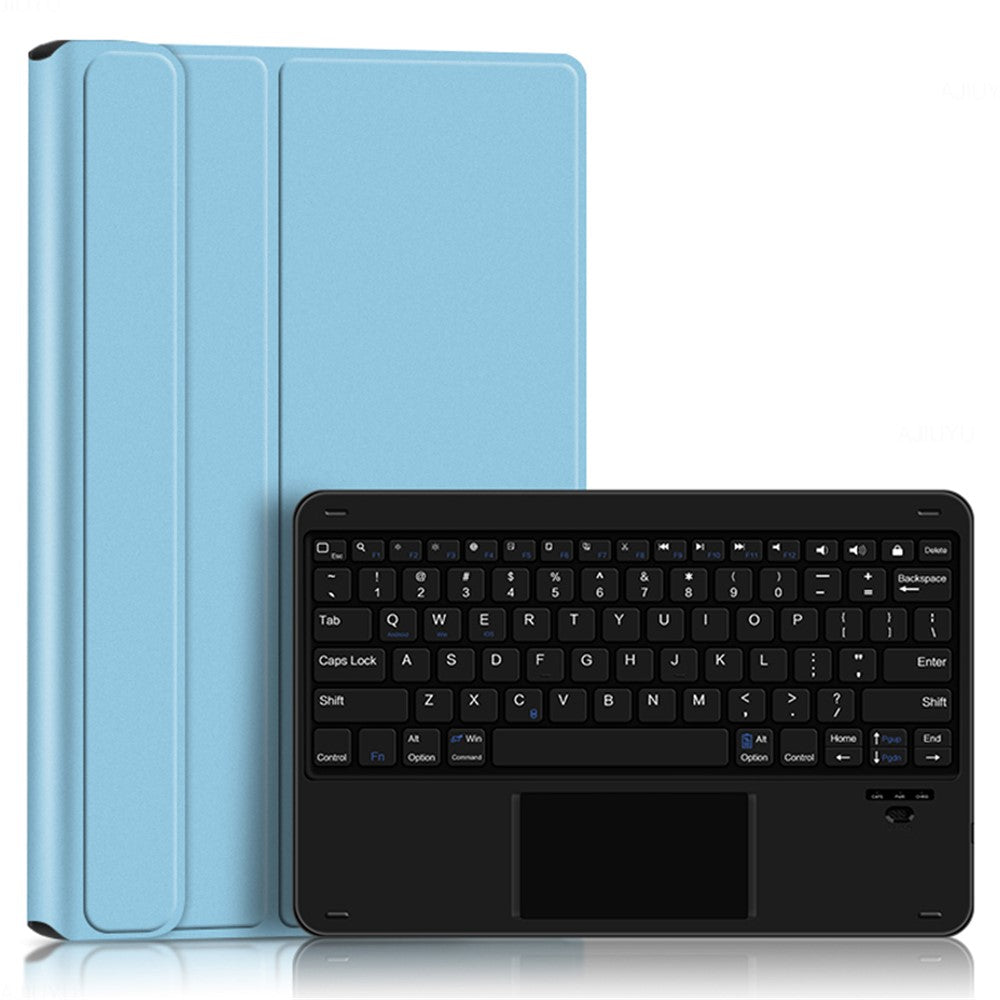 For Xiaomi Pad 5 Pro PU Leather Keyboard Case Bluetooth-compatible Keyboard with Stand Magnetic Protective Cover