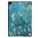 For Lenovo Tab M10 (Gen 3) TB-328FU / TB-328XU Pattern Printing Tablet Case PU Leather Trifold Stand Cover with Auto Wake / Sleep