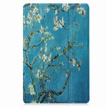 For Lenovo Tab M10 (Gen 3) TB-328FU / TB-328XU Pattern Printing Tablet Case PU Leather Trifold Stand Cover with Auto Wake / Sleep