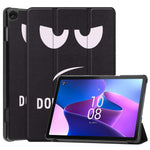 For Lenovo Tab M10 (Gen 3) TB-328FU / TB-328XU Pattern Printing Tablet Case PU Leather Trifold Stand Cover with Auto Wake / Sleep