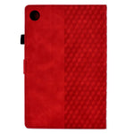 Auto Wake / Sleep Shockproof Case for Lenovo Tab M10 Plus (3rd Gen) / Xiaoxin Pad 2022 10.6 inch Pattern Imprinted Anti-Drop Cover Solid Color Stitching Tablet Leather Stand Case with Card Slots