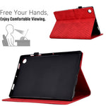 Auto Wake / Sleep Shockproof Case for Lenovo Tab M10 Plus (3rd Gen) / Xiaoxin Pad 2022 10.6 inch Pattern Imprinted Anti-Drop Cover Solid Color Stitching Tablet Leather Stand Case with Card Slots