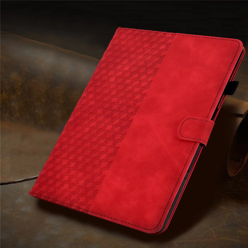Auto Wake / Sleep Shockproof Case for Lenovo Tab M10 Plus (3rd Gen) / Xiaoxin Pad 2022 10.6 inch Pattern Imprinted Anti-Drop Cover Solid Color Stitching Tablet Leather Stand Case with Card Slots