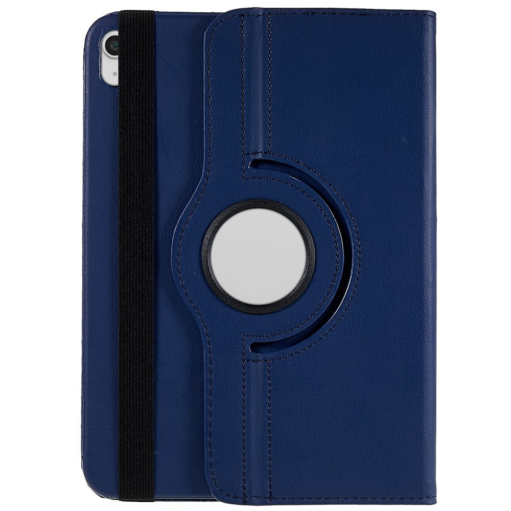 For iPad (2025) / iPad 10.9 (2022) Tablet Case PU Leather Protective Cover with 360 Degree Rotating Stand