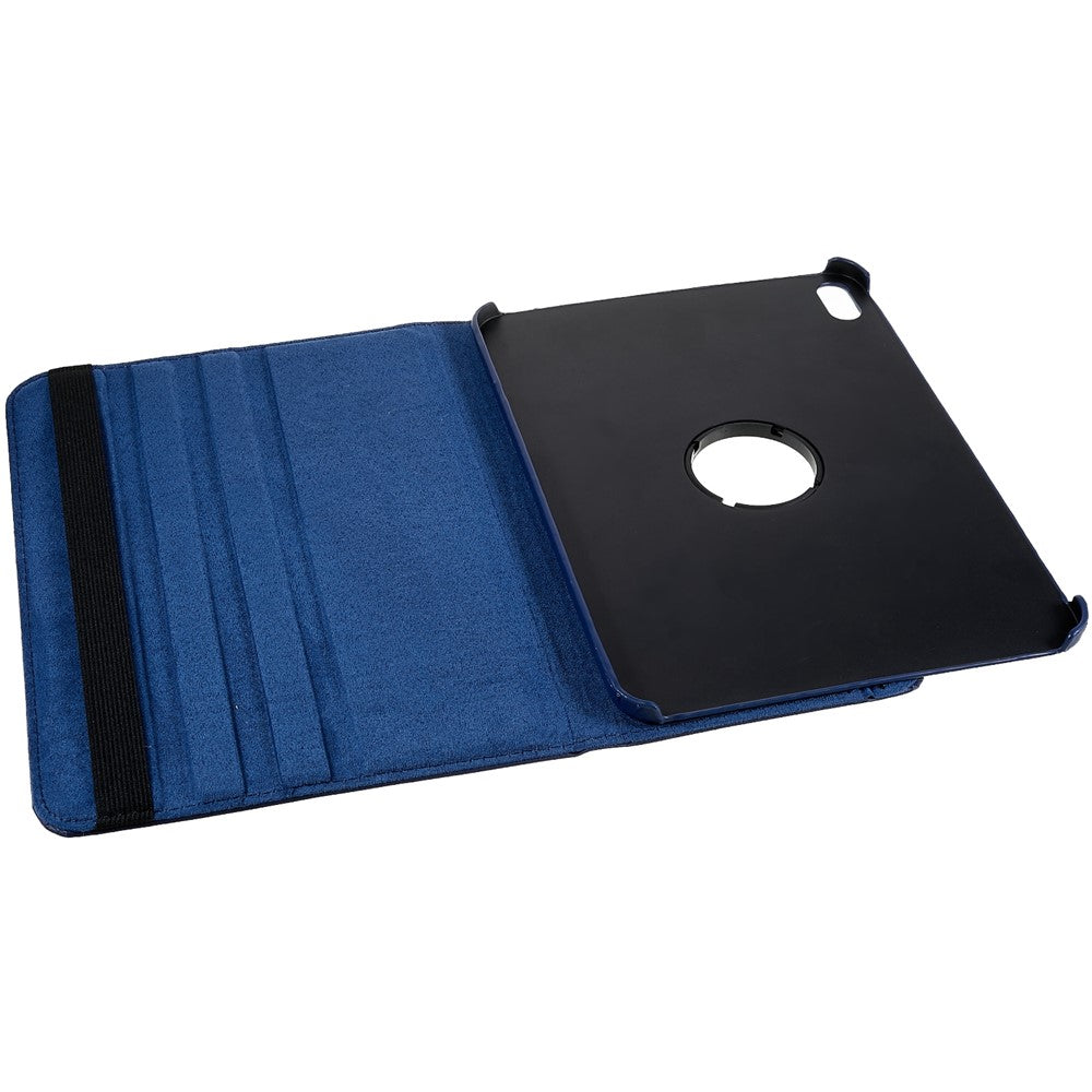 For iPad (2025) / iPad 10.9 (2022) Tablet Case PU Leather Protective Cover with 360 Degree Rotating Stand