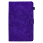 For Lenovo Tab M10 HD Gen 2 X306 10.1" PU Leather Folio Stand Case Pattern Imprinted Magnetic Clasp Smart Cover with Card Slots and Pen Holder