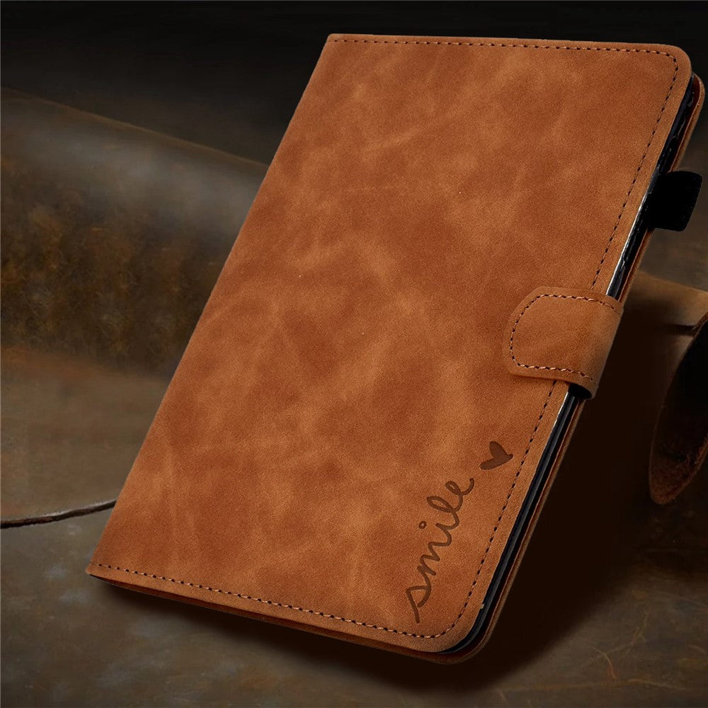 Pattern Imprinted Shockproof Case for Lenovo Tab M10 (Gen 3) TB-328FU / TB-328XU Anti-Fall Solid Color Leather Tablet Case Protective Folio Flip Cover with Card Slots Support Auto Wake / Sleep