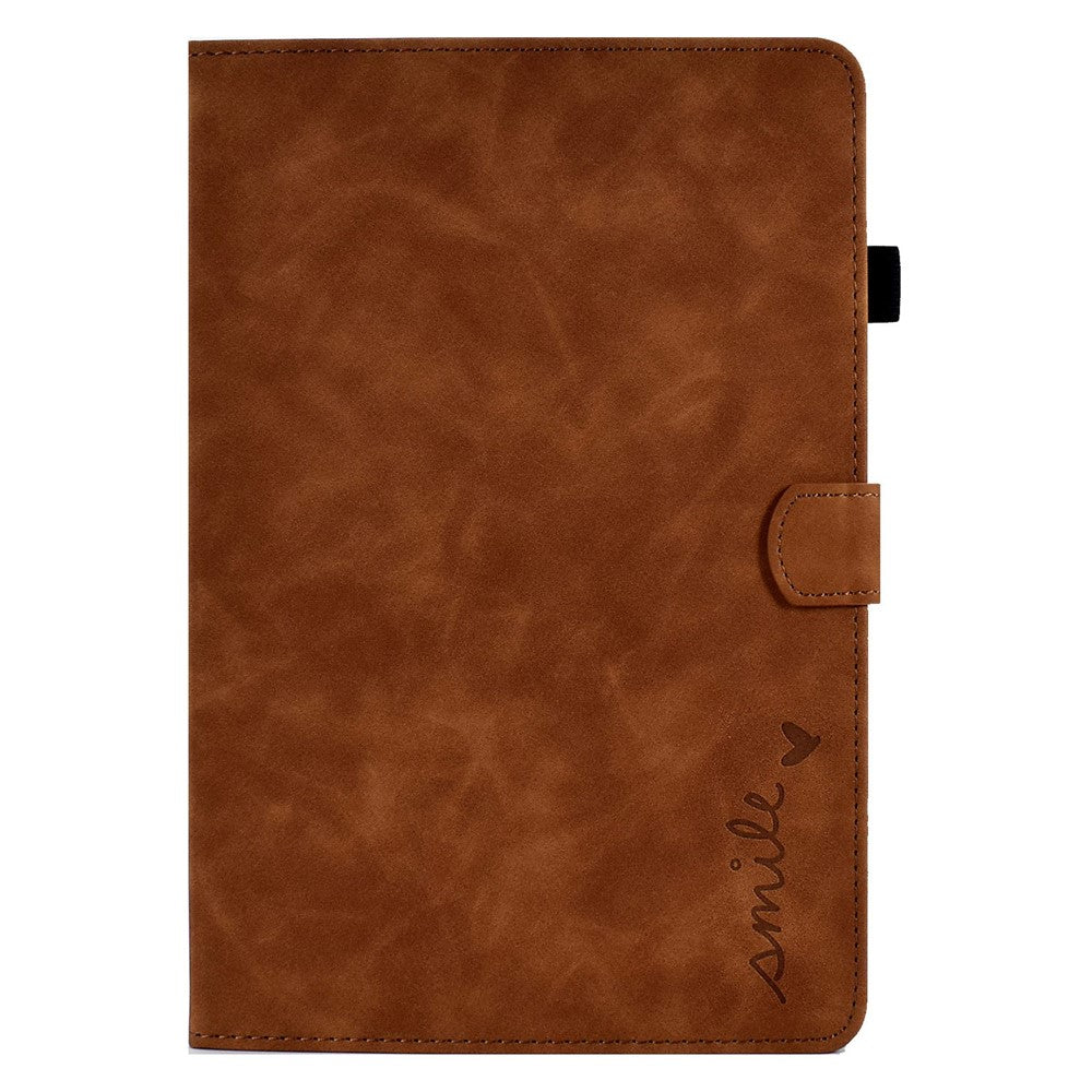 Pattern Imprinted Shockproof Case for Lenovo Tab M10 (Gen 3) TB-328FU / TB-328XU Anti-Fall Solid Color Leather Tablet Case Protective Folio Flip Cover with Card Slots Support Auto Wake / Sleep
