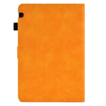 For Huawei MediaPad T3 10 Pattern Imprinted Tablet Case PU Leather Folio Stand Smart Cover Shell with Pencil Holder and Card Slots