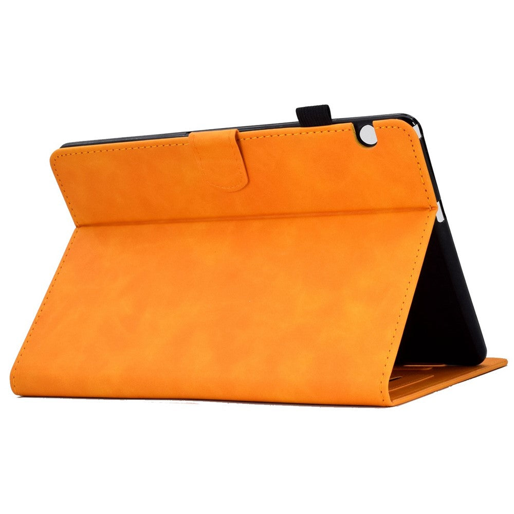 For Huawei MediaPad T3 10 Pattern Imprinted Tablet Case PU Leather Folio Stand Smart Cover Shell with Pencil Holder and Card Slots