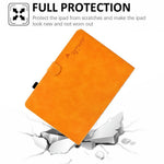 For Huawei MediaPad T3 10 Pattern Imprinted Tablet Case PU Leather Folio Stand Smart Cover Shell with Pencil Holder and Card Slots