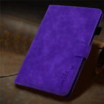 For Huawei MediaPad T5 10.1 Pattern Imprinted Smart Tablet  Case PU Leather Card Slots Folio Stand Cover with Pencil Holder