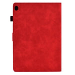 Smart Tablet Leather Case for Lenovo Tab M10 TB-X605F, Anti-scratch Imprinted Pattern Auto Sleep / Wake Up Cover with Card Slots