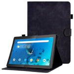 Smart Tablet Leather Case for Lenovo Tab M10 TB-X605F, Anti-scratch Imprinted Pattern Auto Sleep / Wake Up Cover with Card Slots